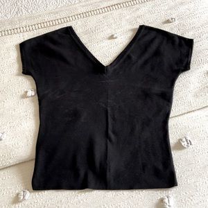 Carlisle black sleeveless sweater
